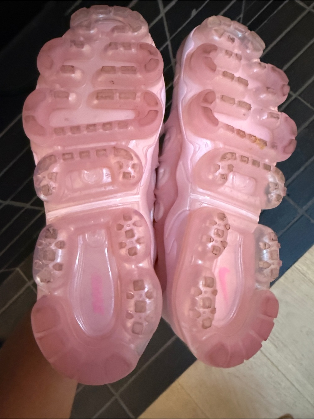 Nike Women’s Pink Lace-Up Sneakers - Picture 5 of 5